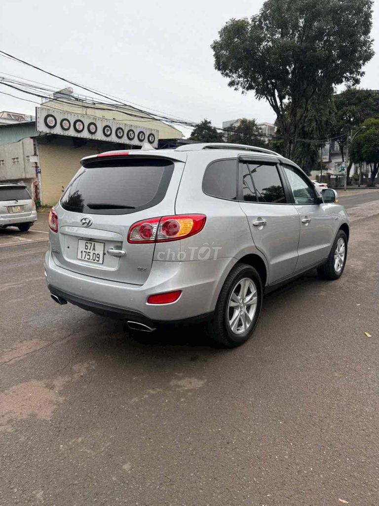 Hyundai Santa Fe 2009 SLX Bạc. Mua bán Ô tô tại Thành phố Pleiku Gia Lai được đăng bởi Dinh Trung  hình 5