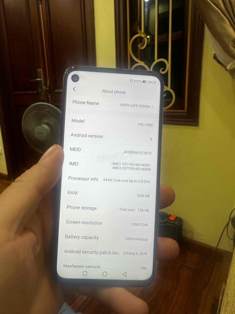 Vertu Life Vision Đen Như mới. Mua bán Điện thoại tại Quận Cầu Giấy Hà Nội được đăng bởi ninh hình 1