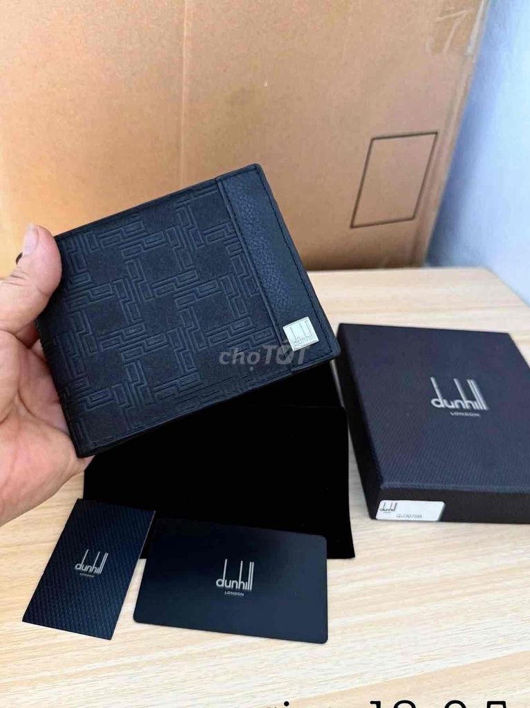 Ví Da Dunhill size 12x9cm. Mua bán Túi xách tại Huyện Tân Phú Đồng Nai được đăng bởi Wang Andy hình 1