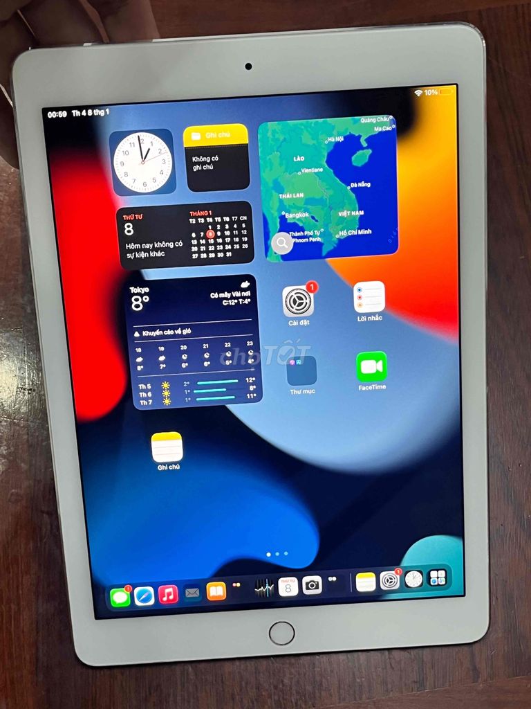 Bán ipad Air2 màu bạc 64Gb