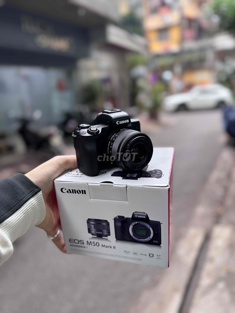 Máy ảnh Canon M50 Mark II Đen. Mua bán Máy ảnh, Máy quay tại Quận Đống Đa Hà Nội được đăng bởi Trương Đạt hình 1