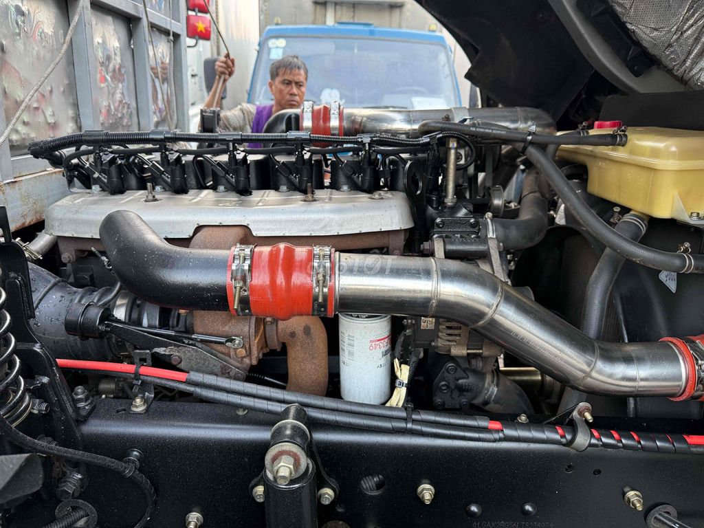 Dongfeng HH B180. 2020. Tải 8T..Thùng 9.5x 2.35x 2. Mua bán Xe tải, xe ben tại Huyện Bình Chánh Tp Hồ Chí Minh được đăng bởi Bãi Xe Ô tô Cường Phát hình 11