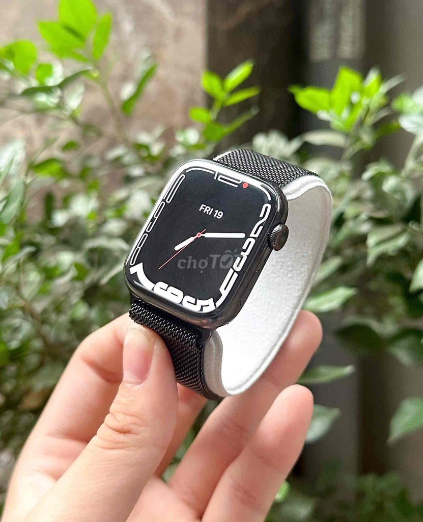 Apple watch s7/45 đen