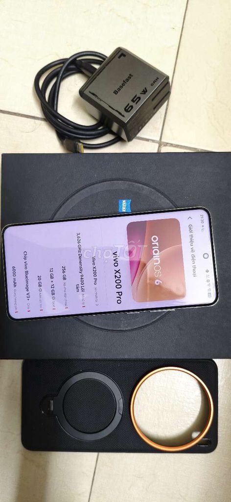 Vivo X200 Pro 256GB Trắng 99%. Mua bán Điện thoại tại Quận Thanh Xuân Hà Nội được đăng bởi Nguyễn Nhật hình 1
