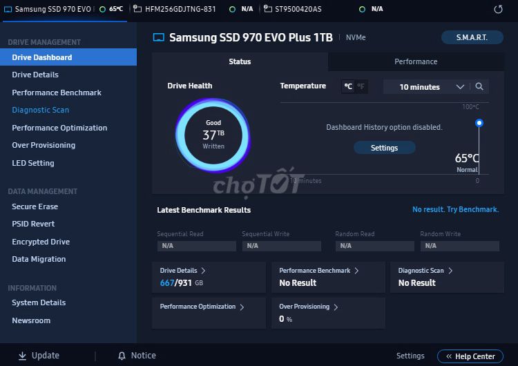 SSD Samsung 970 EVO Plus 1TB - còn hộp, mua 2023. Mua bán Linh kiện (RAM, Card...) tại Thành phố Thủ Đức Tp Hồ Chí Minh được đăng bởi Ngô Quốc Trưởng hình 1