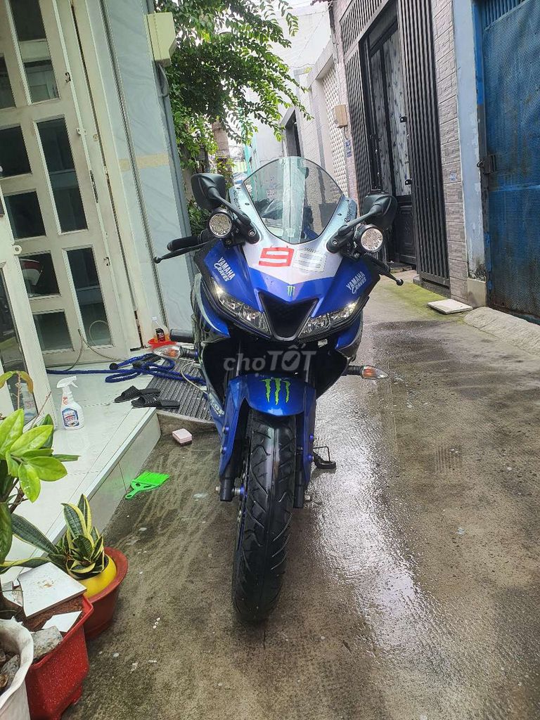 Moto R15 V3 2018-2019 Xanh GP Chính chủ nguyên bản. Mua bán Xe máy tại Huyện Hóc Môn Tp Hồ Chí Minh được đăng bởi Công Tú hình 2