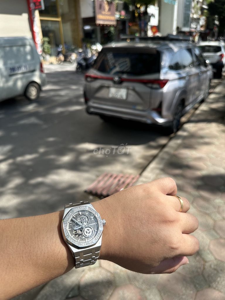 Đồng hồ SHGOS Kim loại Bạc Unisex. Mua bán Đồng hồ tại Quận Cầu Giấy Hà Nội được đăng bởi Nam hình 1