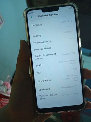 Realme C1 Đen. Mua bán Điện thoại tại Quận Cẩm Lệ Đà Nẵng được đăng bởi Yến Vy