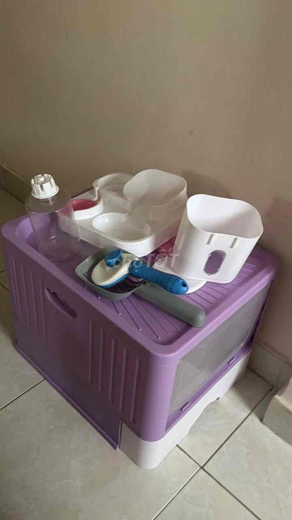 Chậu cát mèo. Mua bán Phụ kiện, Thức ăn, Dịch vụ tại Quận 1 Tp Hồ Chí Minh được đăng bởi Louis Nguyen hình 1