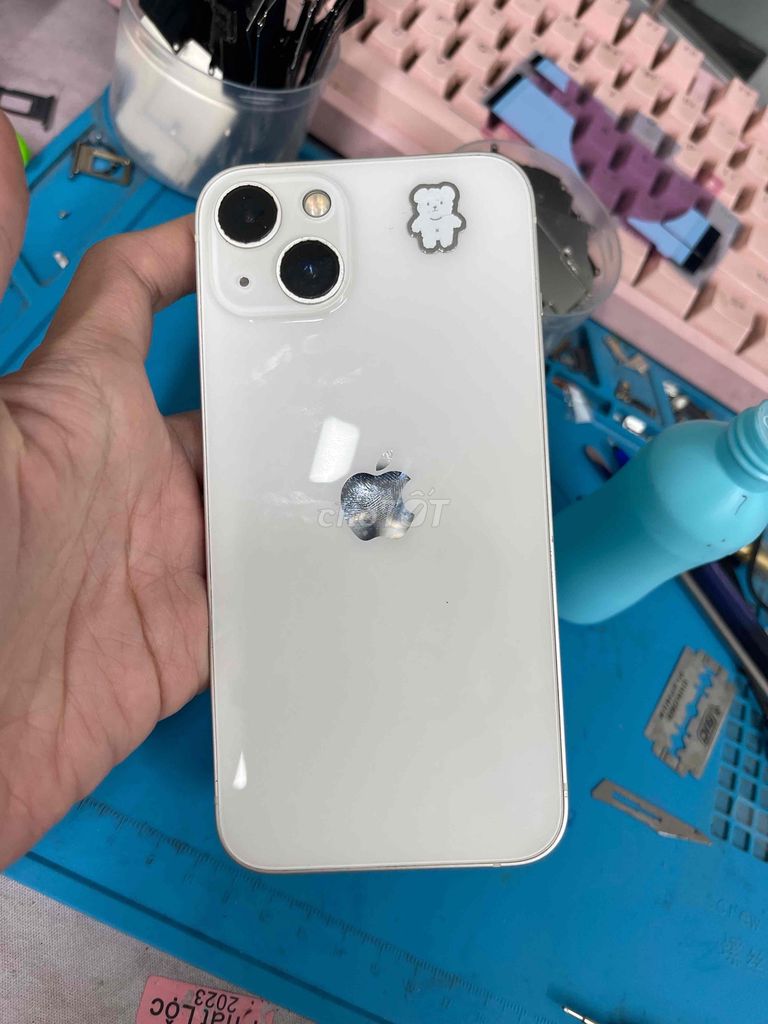 iPhone 13 128GB Trắng đã thay màn. Mua bán Điện thoại tại Huyện Tư Nghĩa Quảng Ngãi được đăng bởi Phương Aorus hình 1