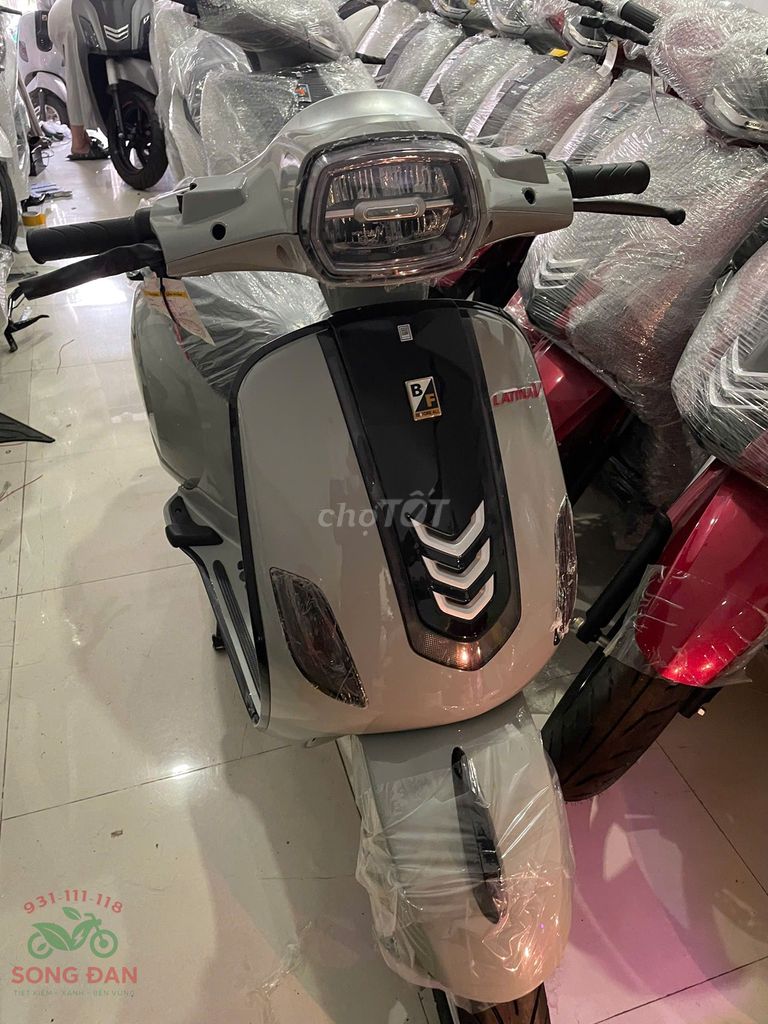 VESPA ĐIỆN - LATINA V - BEFORE ALL XE CHÍNH HÃNG. Mua bán Xe điện tại Quận Bình Tân Tp Hồ Chí Minh được đăng bởi Xe Điện Song Đan  Before NPP MN hình 1