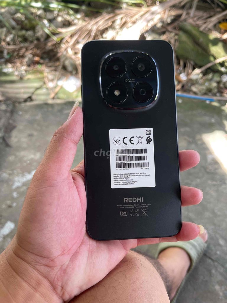 Xiaomi Redmi Note 15 Pro 5G 8GB Đen. Mua bán Điện thoại tại Huyện Bến Lức Long An được đăng bởi Minhkhoi12 hình 1