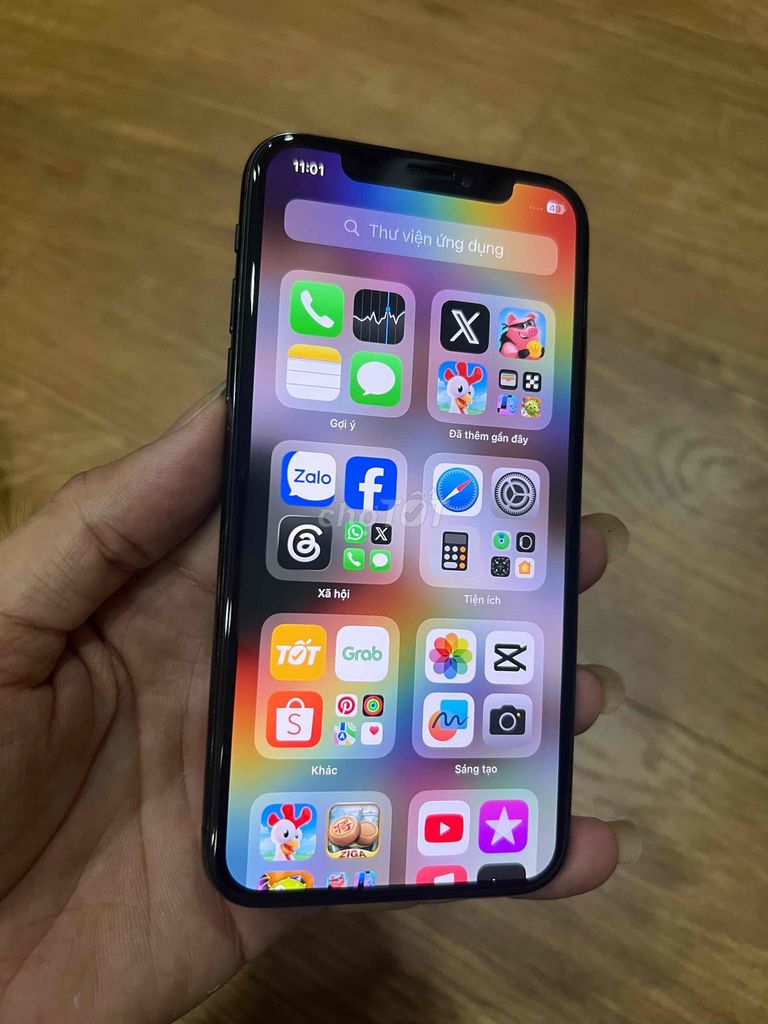 Iphone X ẩn zin full pin 100 có gl. Mua bán Điện thoại tại Quận Bình Tân Tp Hồ Chí Minh được đăng bởi Mr Zui 18 tuổi rưỡi hình 1