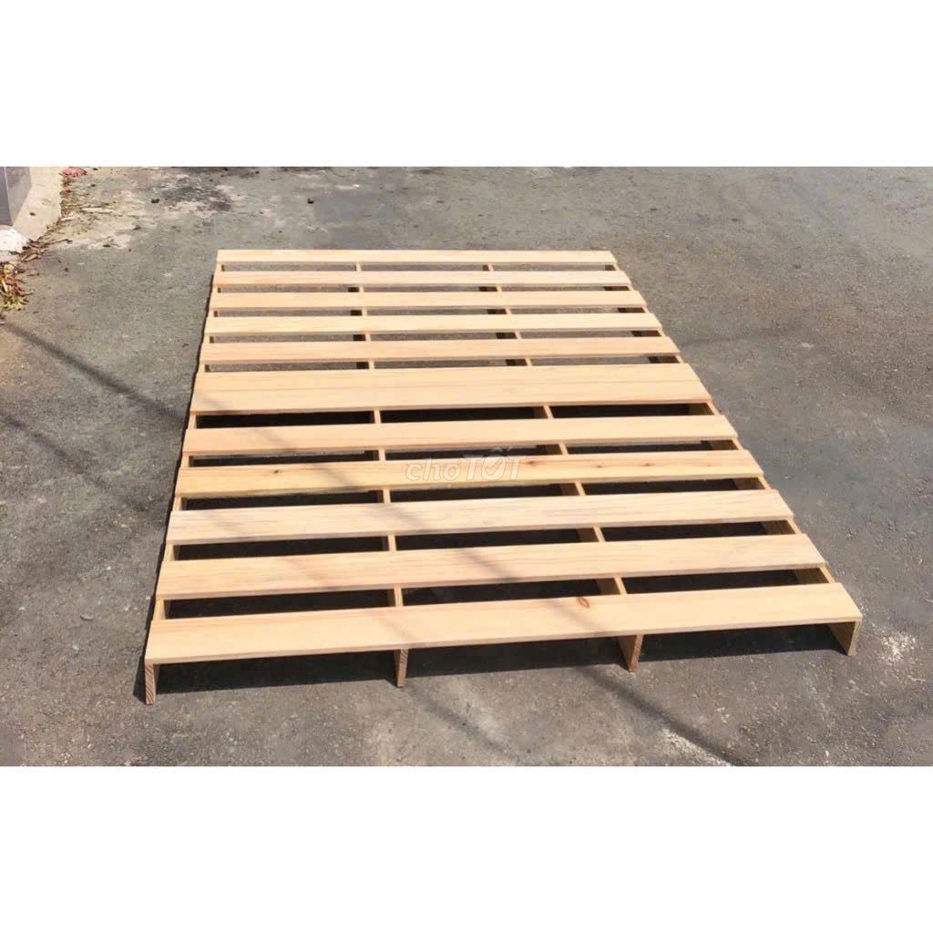 Giường  Pallet Gỗ Thông Gấp Gọn Bảo hành 36 tháng