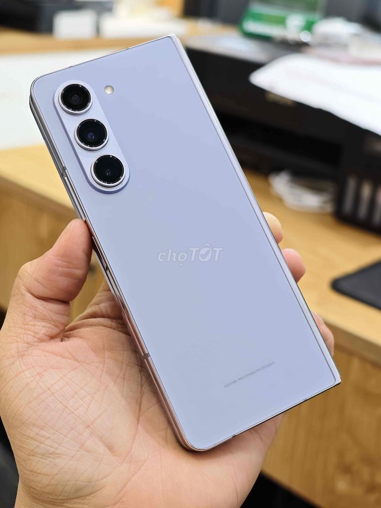 Samsung ZFold 5 512GB Tím 99%. Mua bán Điện thoại tại Quận 10 Tp Hồ Chí Minh được đăng bởi Khánh Trần hình 1