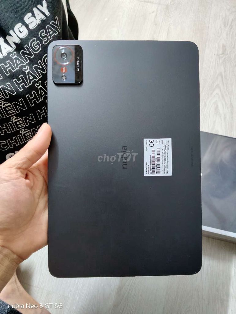 Nubia Pad Pro Đen 8GB/256GB. Mua bán Máy tính bảng tại Quận 10 Tp Hồ Chí Minh được đăng bởi PHONE MALL hình 1
