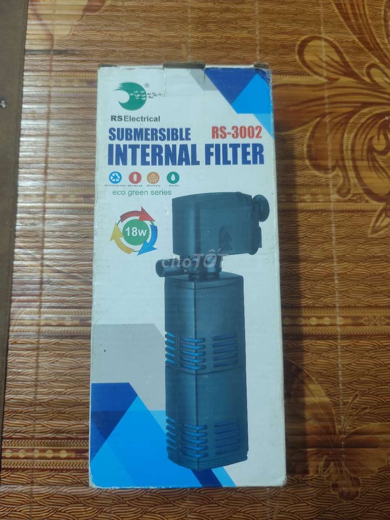 Lọc chìm hồ cá RS Electrical RS-3002 Eco Green. Mua bán Phụ kiện, Thức ăn, Dịch vụ tại Quận Ba Đình Hà Nội được đăng bởi Nguyễn Văn Tiệp  hình 1