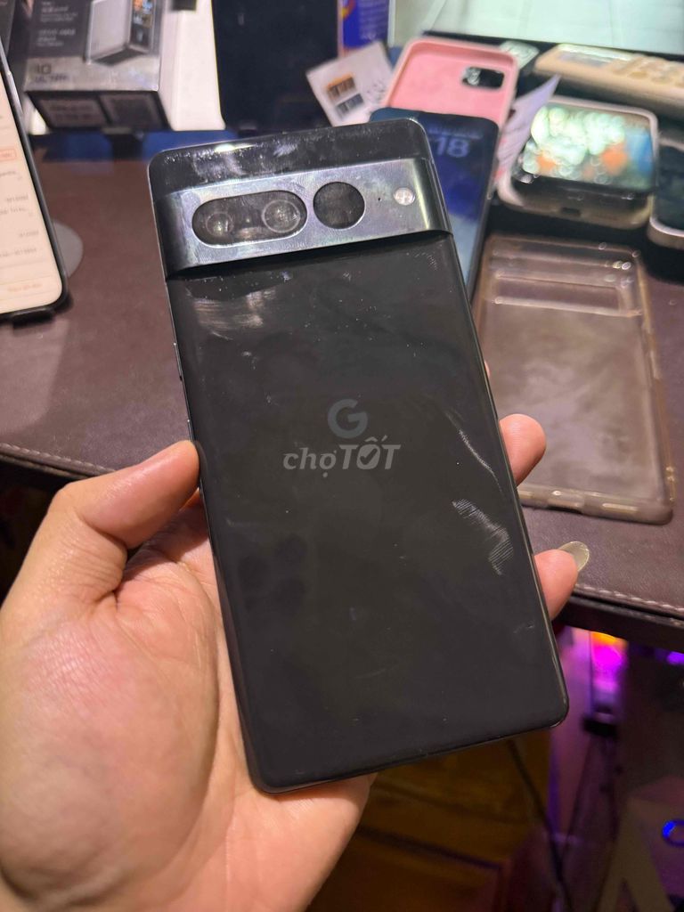 Google Pixel 7 Pro Đen Nguyên bản. Mua bán Điện thoại tại Quận Tân Phú Tp Hồ Chí Minh được đăng bởi Minh Sang Store Góp Bao Nợ Xấu hình 1