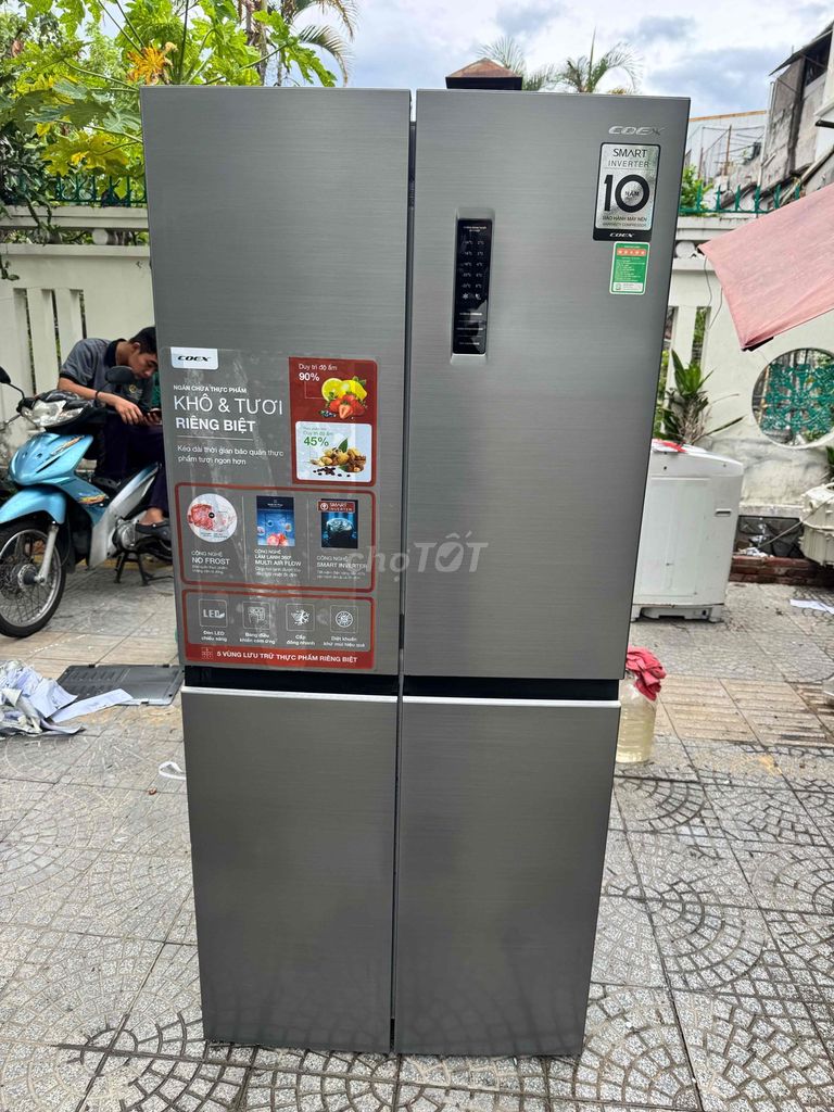 Thanh lý tủ lạnh 4 cánh Coex 396 lít còn mới 99%. Mua bán Tủ lạnh tại Quận Thanh Khê Đà Nẵng được đăng bởi Phúc Đỗ hình 1