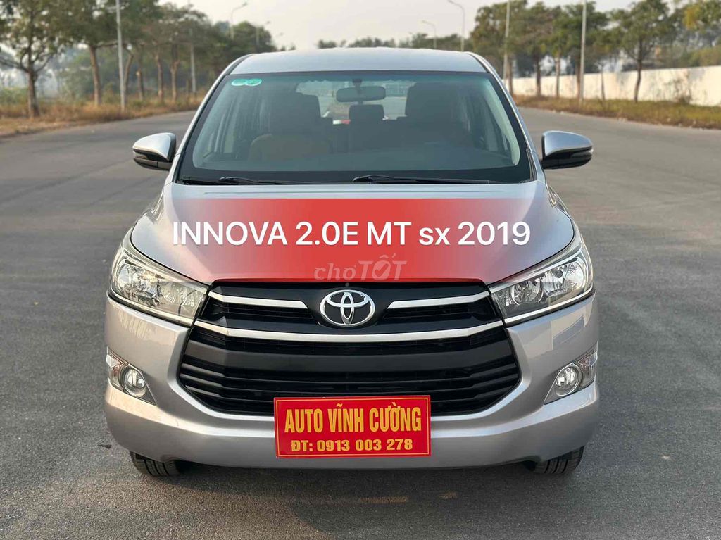 Toyota Innova 2019 2.0E số sàn