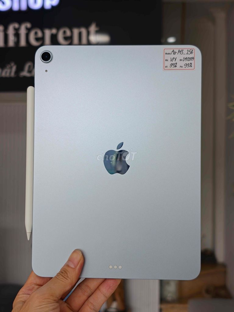 ipad Air7 M4-256gb Blue VN P99% BH 04/2027. Mua bán Máy tính bảng tại Quận Đống Đa Hà Nội được đăng bởi Quý Hoàng hình 1