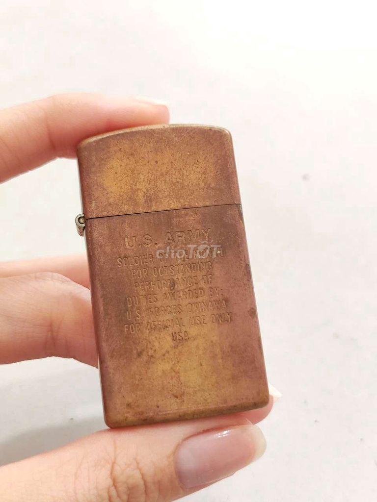 Zippo slim 1990 quân sự