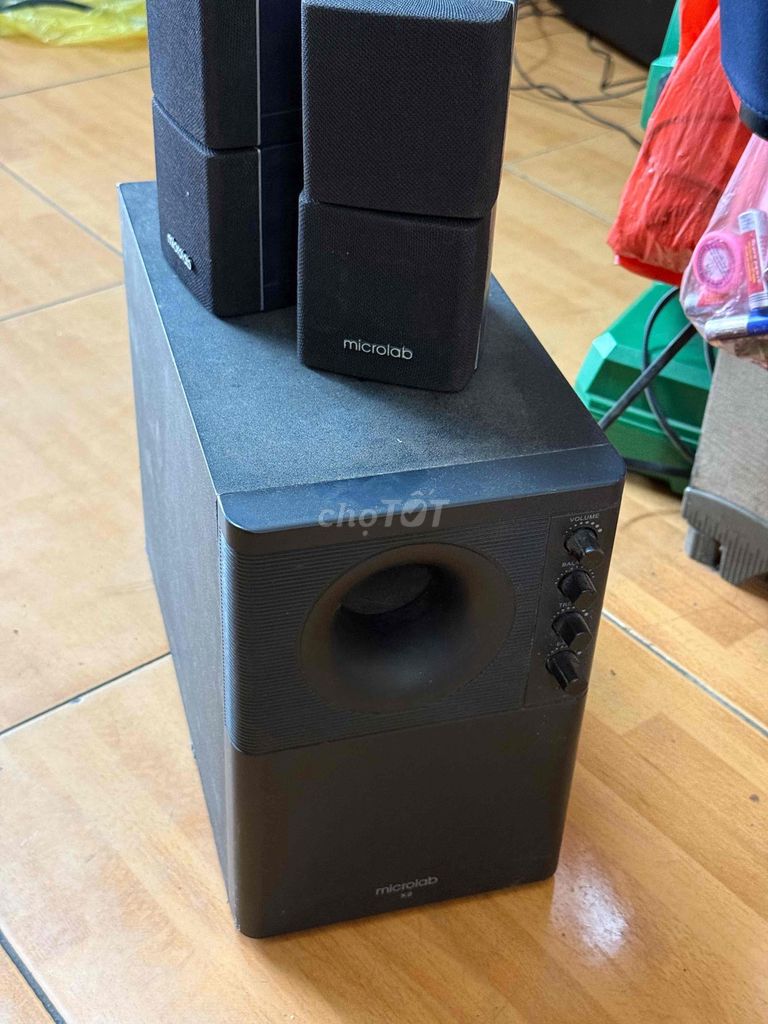 Loa vi tính Microlab X2 2.1 Đen. Mua bán Tivi, Âm thanh tại Huyện Kiến Xương Thái Bình được đăng bởi Xoài hình 1