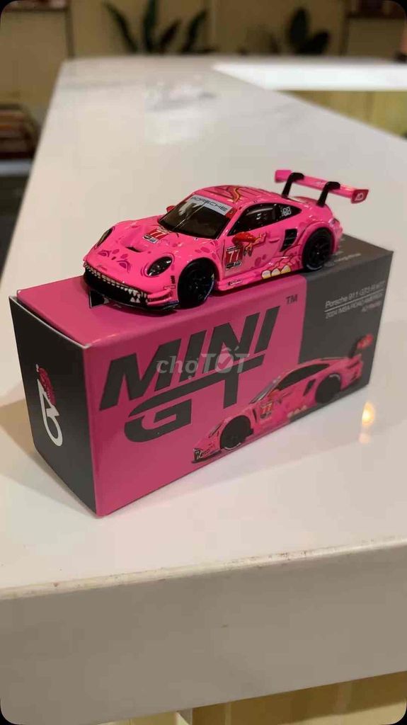 Mô hình Mini GT Porsche 911 GT3 R Hồng. Mua bán Sở thích khác tại Thị xã Bến Cát Bình Dương được đăng bởi Nguyễn Phong hình 1
