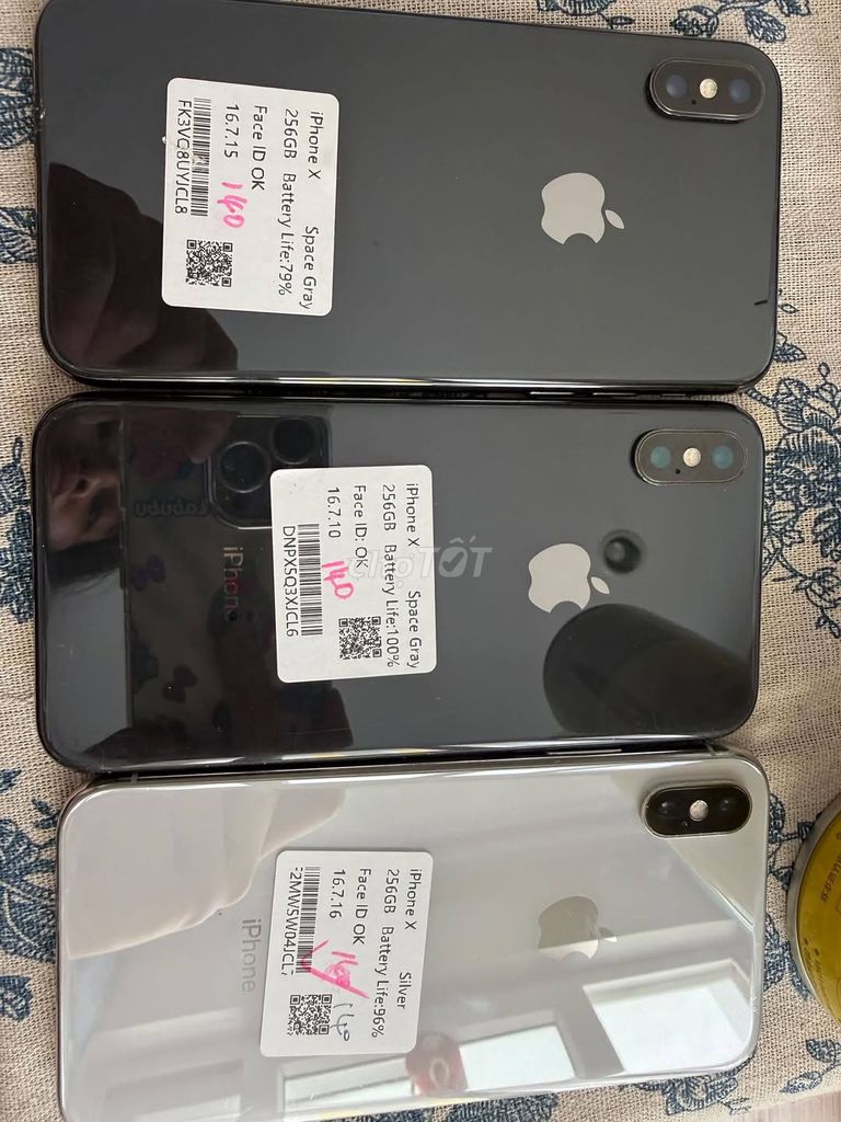Apple iPhone X 256GB Xám 79% Face ID OK. Mua bán Điện thoại tại Quận 8 Tp Hồ Chí Minh được đăng bởi Hội Đồ Điện Tử hình 1