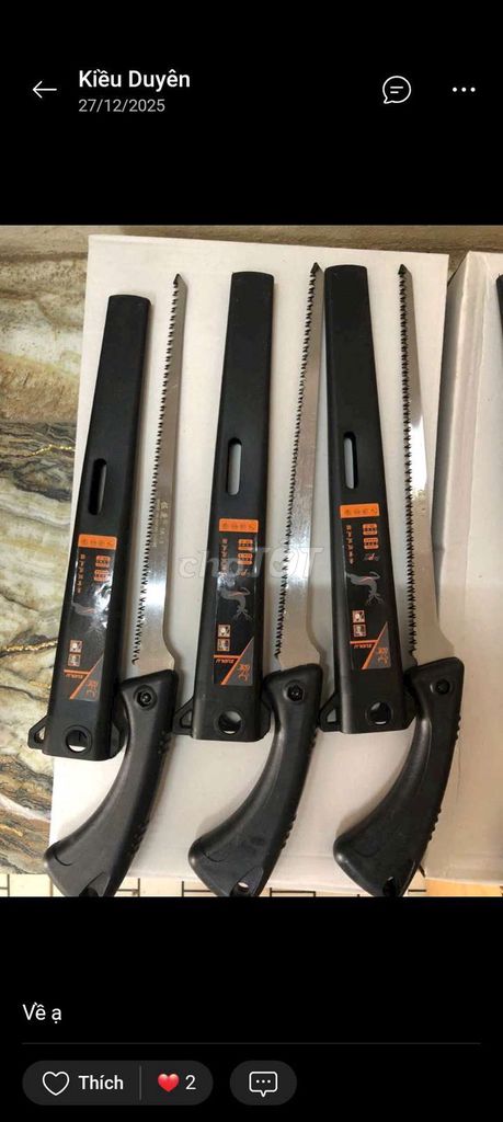 MIỄN SHIP KHI MUA 2 CÂY CƯA LÁCH. Dịch vụ nhà cửa khác tại Quận Bình Tân Tp Hồ Chí Minh được đăng bởi Khoa Võ  hình 1