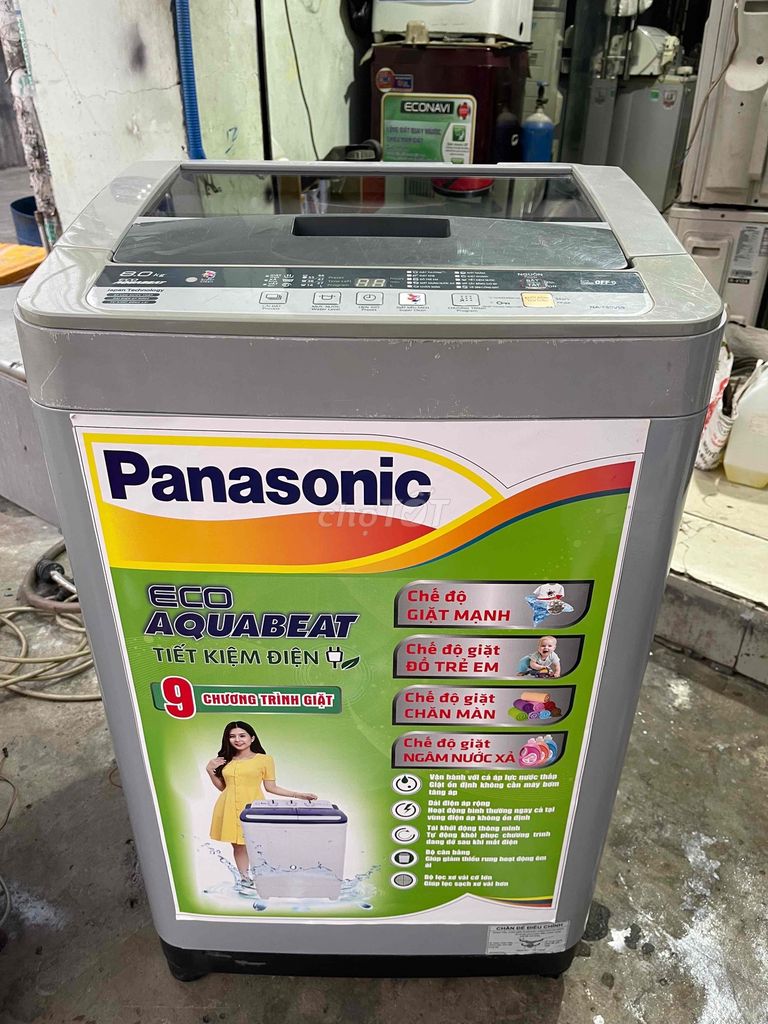 Thanh Lý Máy Giặt Panasonic 8kg Đẹp Như Mới