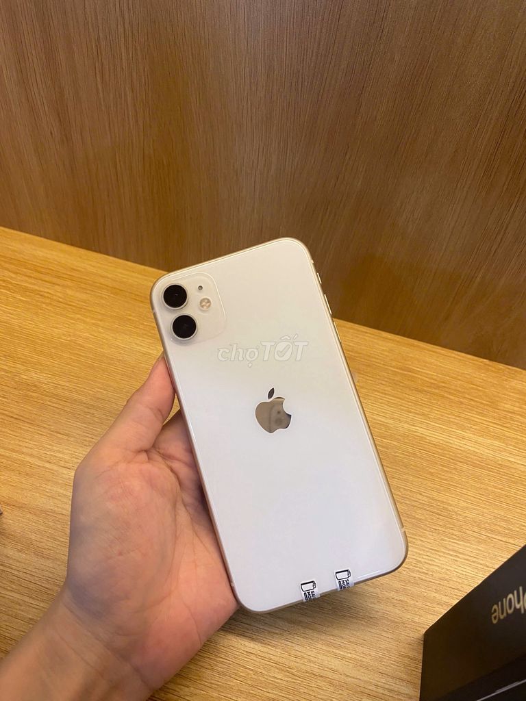 IPHONE 11 TRẮNG 64GB- BAO NỢ XẤU- TRẢ TRƯỚC 2TR720