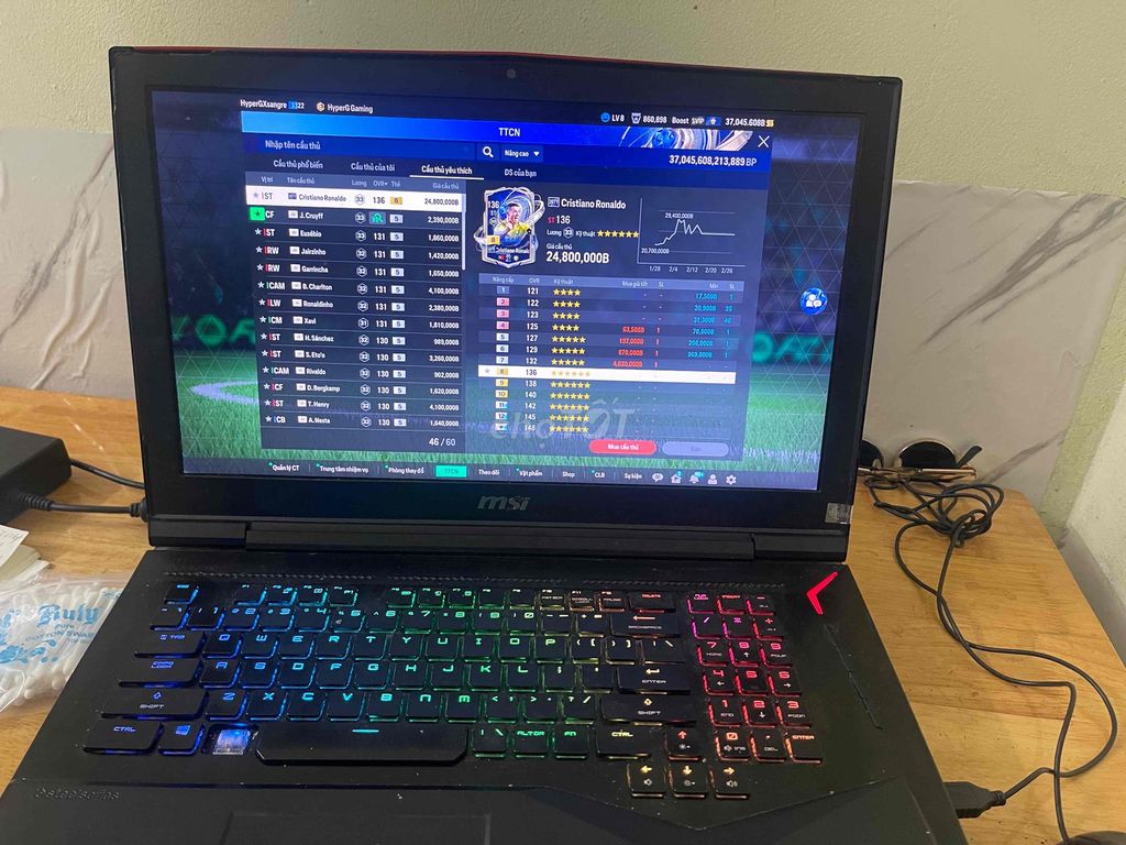 MSI GT75 Titan 8RF 17.3 inch Đen. Mua bán Laptop tại Quận Hoàng Mai Hà Nội được đăng bởi Thinh Tien hình 1