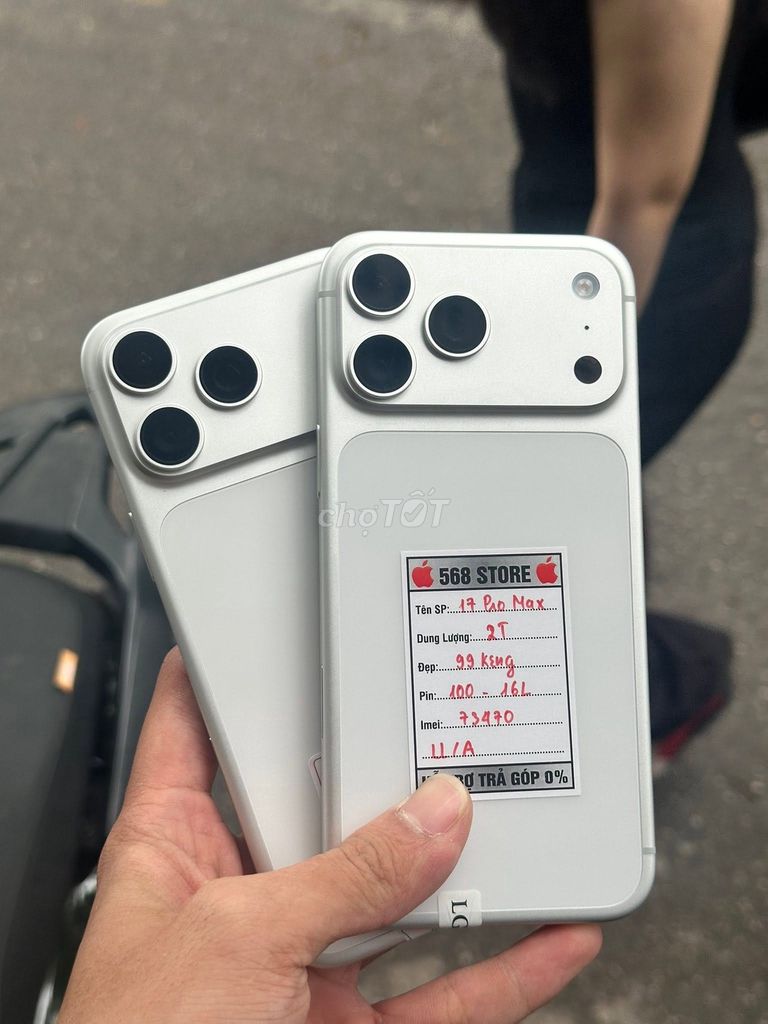 Apple iPhone 17 Pro Max 2TB Bạc Like new. Mua bán Điện thoại tại Quận Ba Đình Hà Nội được đăng bởi Hội Đồ Điện Tử hình 1