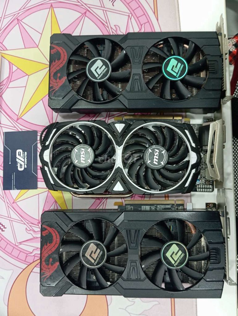 RX580 4GB-8GB các loại