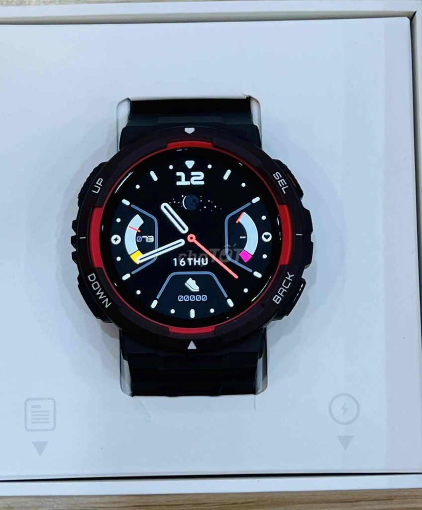 Amazfit Active Edge Đen. Mua bán Thiết bị đeo thông minh tại Quận Đống Đa Hà Nội được đăng bởi Bảo Táo Store hình 1