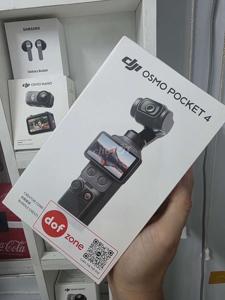 DJI Osmo Pocket 4 Creator Combo Mới nguyên seal. Mua bán Máy ảnh, Máy quay tại Quận 12 Tp Hồ Chí Minh được đăng bởi Điện Tử Chính Hãng DJI MALL hình 1