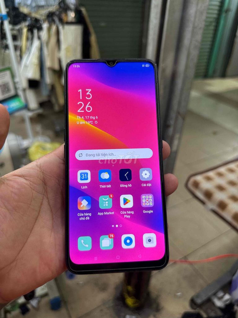 Oppo A5 2020 Đen. Mua bán Điện thoại tại Quận Sơn Trà Đà Nẵng được đăng bởi Tú hình 1