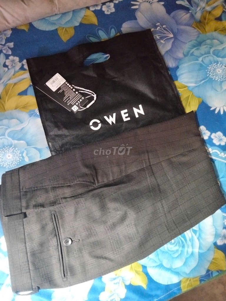 Quần tây Owen nam size 30 Đen , mới 98%. Mua bán Quần áo tại Quận 10 Tp Hồ Chí Minh được đăng bởi Đoàn Ngọc Hiển hình 1