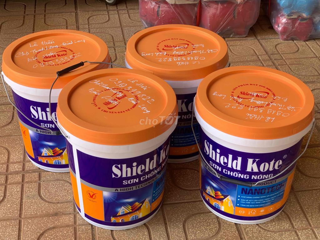 Sơn chống nóng Shield Kote Trắng. Mua bán Đồ chuyên dụng, Giống nuôi trồng tại Huyện Hớn Quản Bình Phước được đăng bởi Độc mộc hình 1