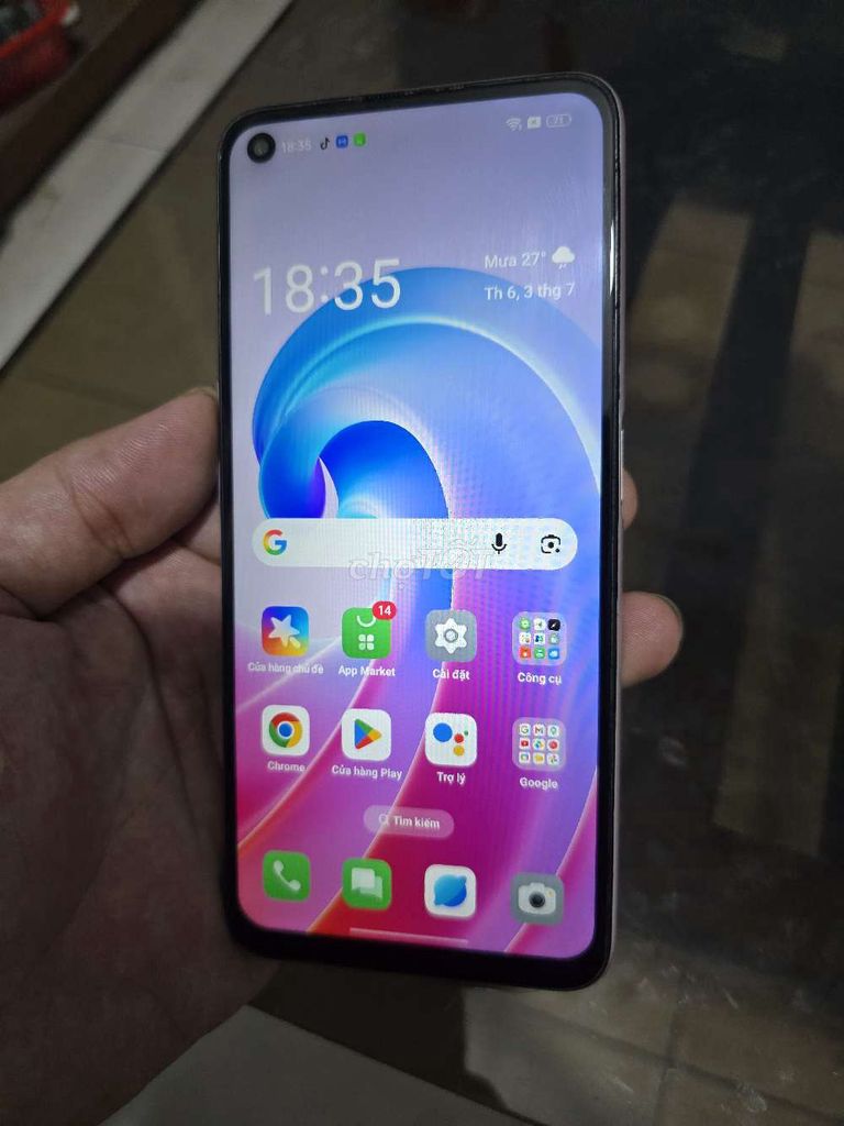 Oppo A96 256GB Trắng đẹp . Mua bán Điện thoại tại Quận 12 Tp Hồ Chí Minh được đăng bởi Đạt Nguyễn  hình 1