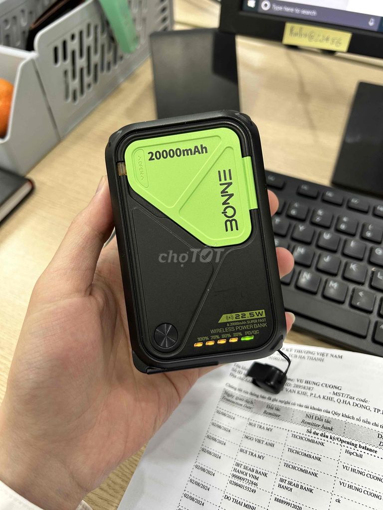 Sạc dự phòng hãng Bonne 20.000mAh