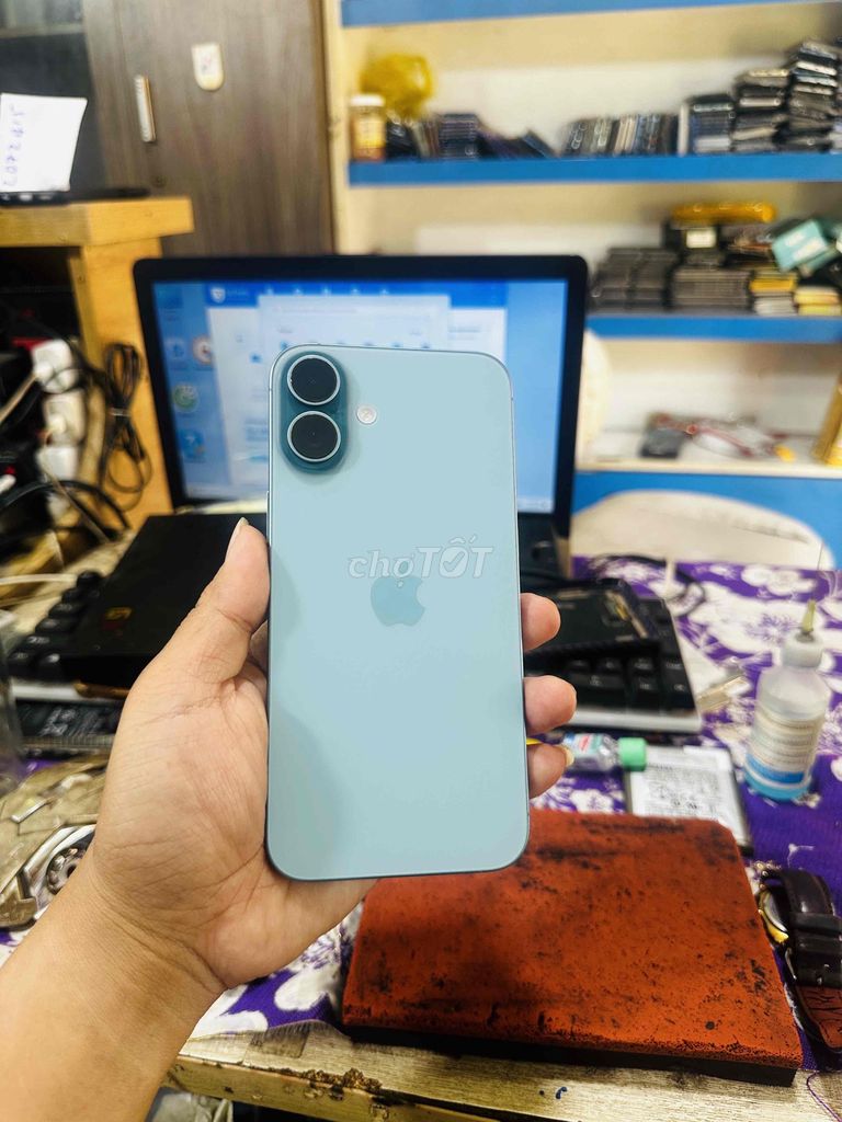 iPhone 16 Plus 128GB ko sử dụng sim 8tr5. Mua bán Điện thoại tại Quận Tân Phú Tp Hồ Chí Minh được đăng bởi Hoàng Phi Thông hình 1