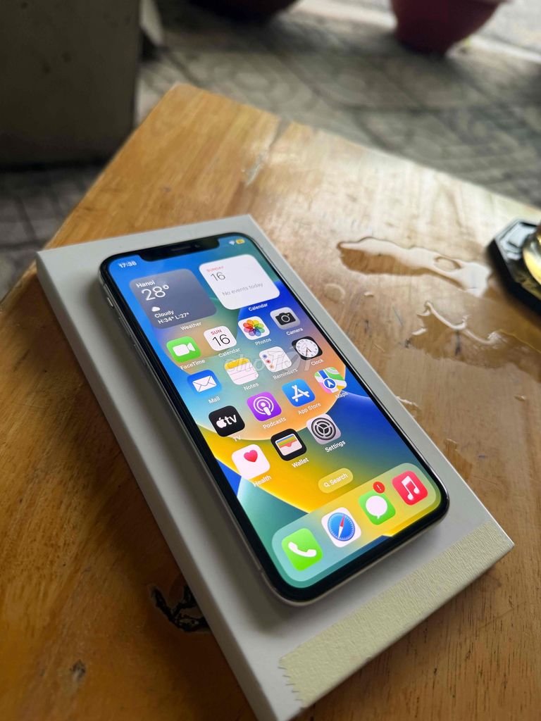 Apple iPhone X Trắng. Mua bán Điện thoại tại Quận Bình Tân Tp Hồ Chí Minh được đăng bởi Quang Tuyen hình 1