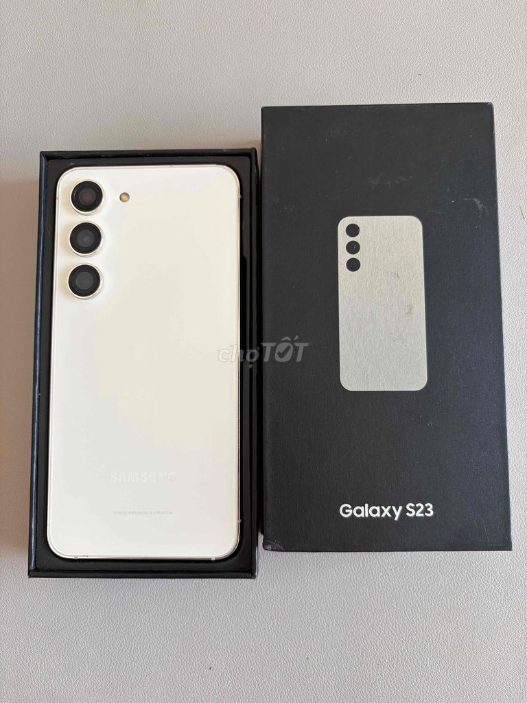 Samsung S23 5G 8/256GB Trắng. Mua bán Điện thoại tại Quận Ninh Kiều Cần Thơ được đăng bởi Điện Thoại Tốt hình 1