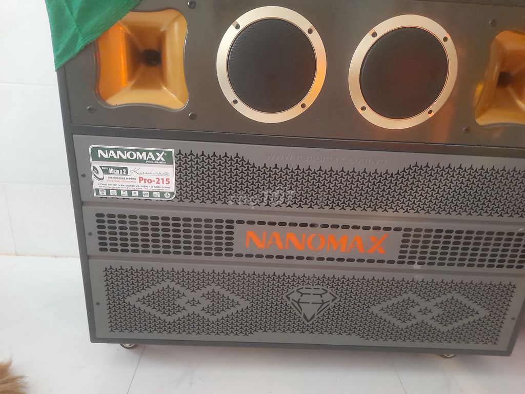 Loa karaoke di động Nanomax Pro-215 Xám. Mua bán Tivi, Âm thanh tại Huyện Củ Chi Tp Hồ Chí Minh được đăng bởi Tấn hiện Lê hình 1