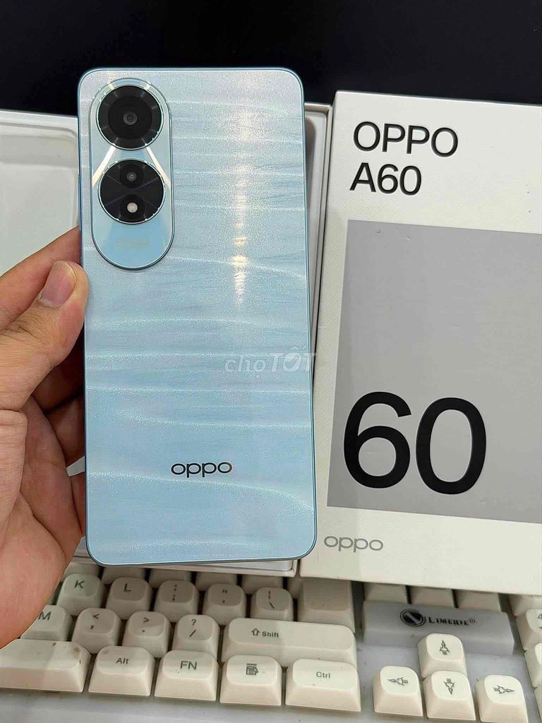 Oppo A60 128GB Xanh Snapdragon 680 Chính Hãng. Mua bán Điện thoại tại Quận Ninh Kiều Cần Thơ được đăng bởi Cầm Đồ Tấn Lợi hình 1