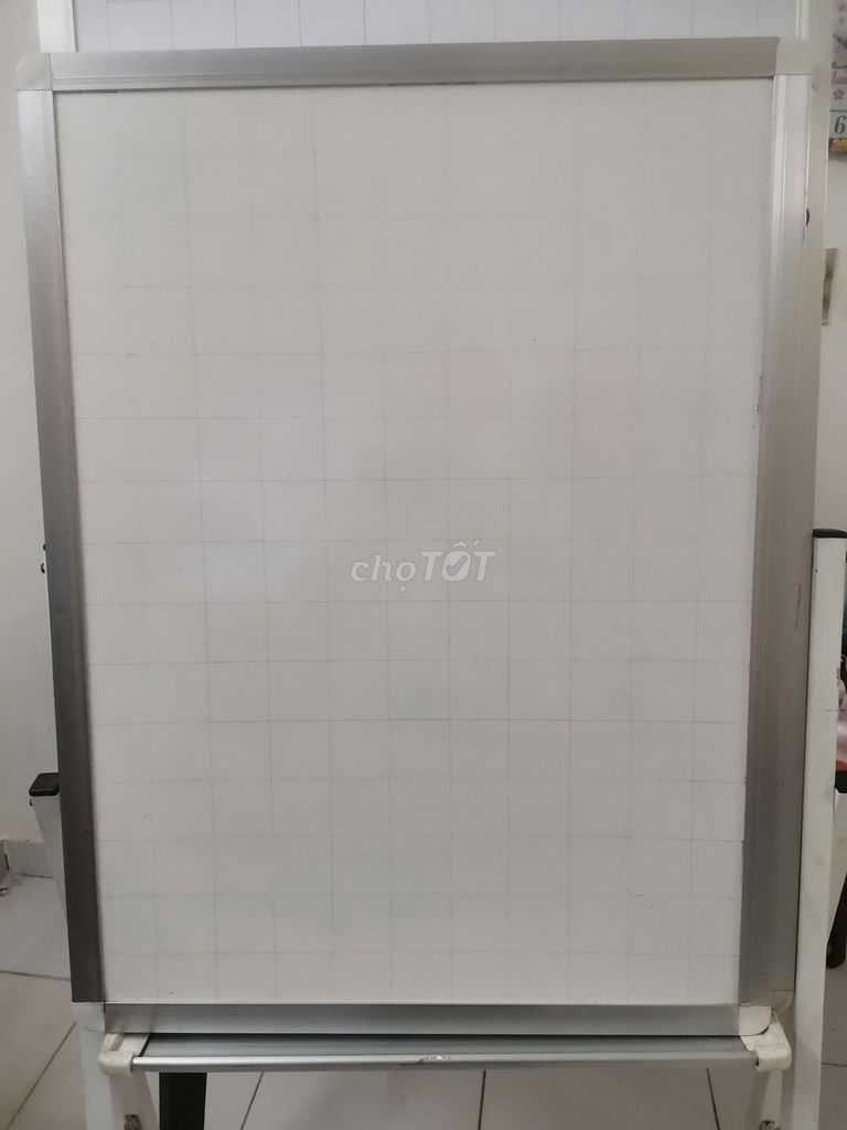 Bảng flipchart 60x100cm viết lông có ô vuông