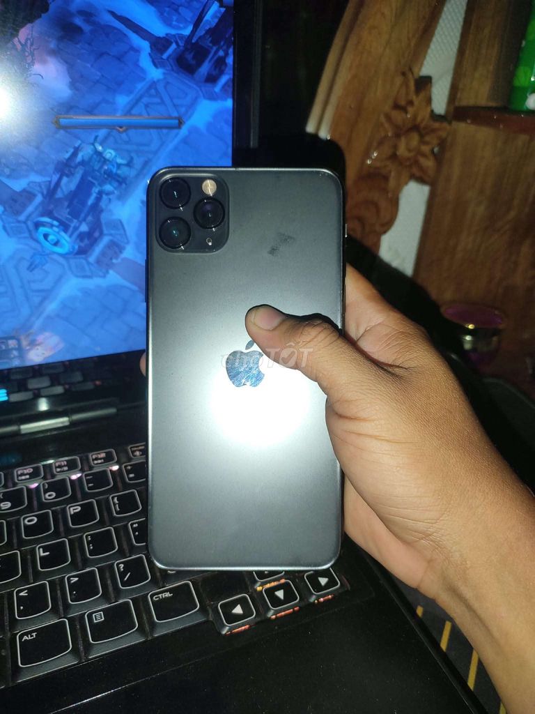 Apple iPhone 11 Pro Max 256GB Xanh lá. Mua bán Điện thoại tại Huyện Giồng Riềng Kiên Giang được đăng bởi Phước Khôi  hình 1