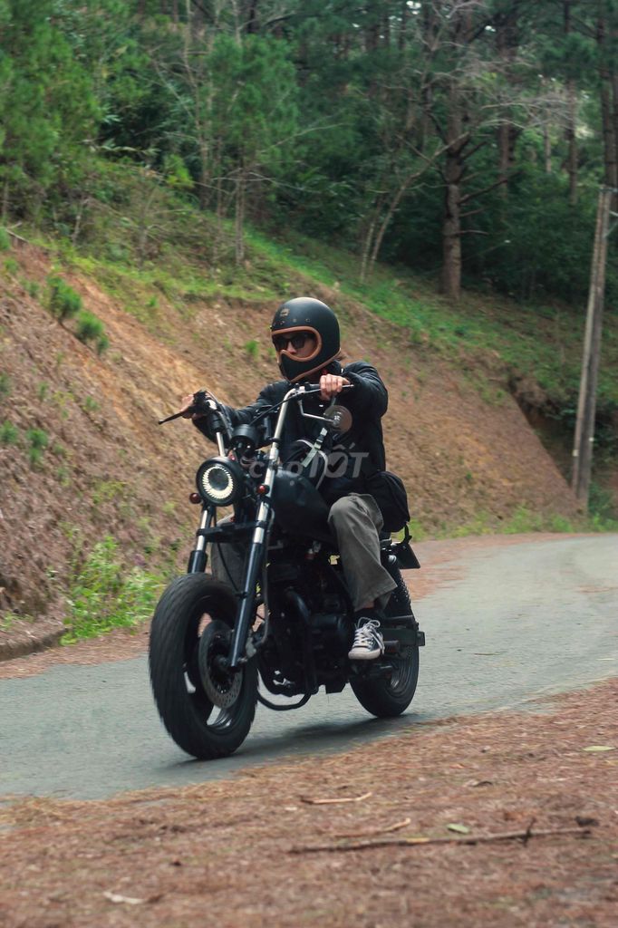 Xe Lifan dáng chopper - màu đen 124cc. Mua bán Xe máy tại Thành phố Đà Lạt Lâm Đồng được đăng bởi Gia Khang hình 6